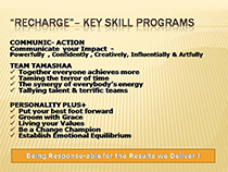 RECHARGE - KEY SKILL PROGRAMS